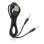 Silicone Remote Rechargeable Curve - Black