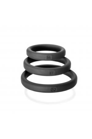 Xact- Fit 3 Premium Silicone Rings - #14, #17,   #20