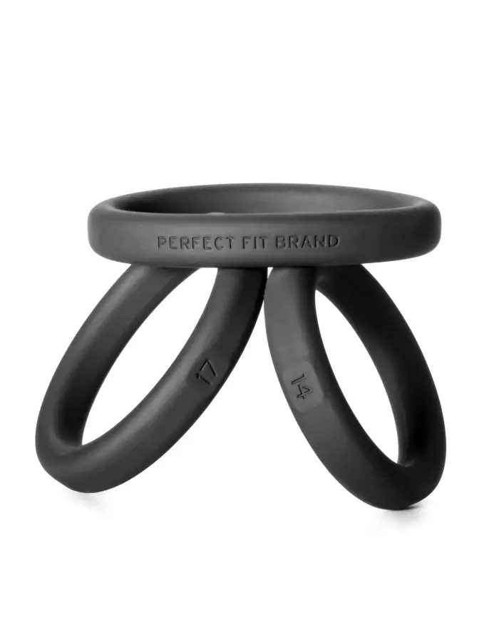 Xact- Fit 3 Premium Silicone Rings - #14, #17,   #20