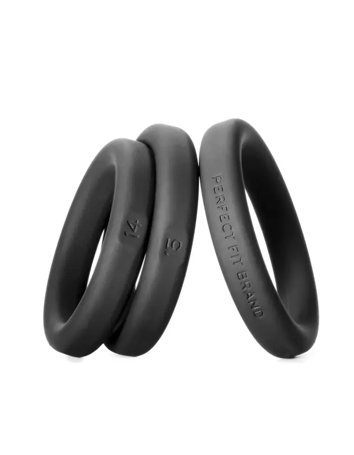 Xact- Fit 3 Premium Silicone Rings - #14, #15, #16