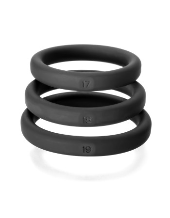 Xact- Fit 3 Premium Silicone Rings - #17, #18, #19