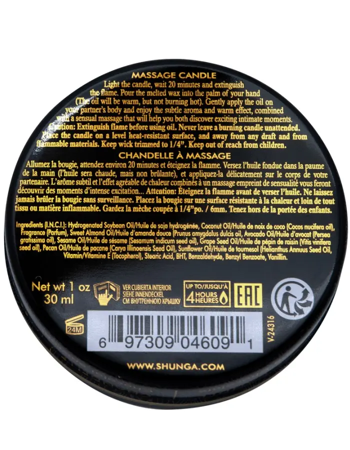 Mini Massage Candle - Excitation - Intoxicating Chocolate - 1 Fl. Oz.