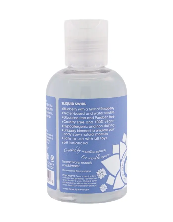 Naturals Swirl - Blue Raspberry - 4.2 Fl. Oz. (124 ml)