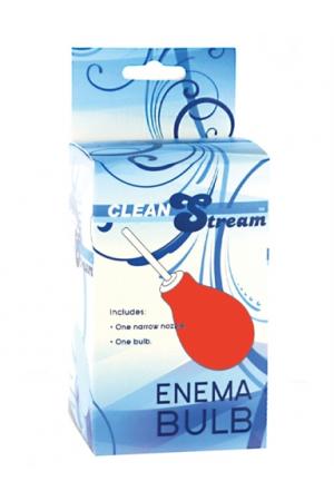 Enema Cleansing Bulb - Red