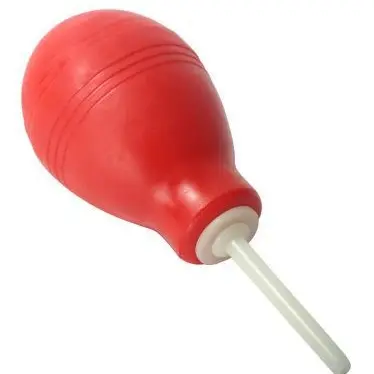 Enema Cleansing Bulb - Red