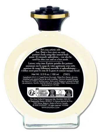 Edible Body Paint - Vanilla & Chocolate Temptation - 3.5 Fl. Oz. / 100 ml