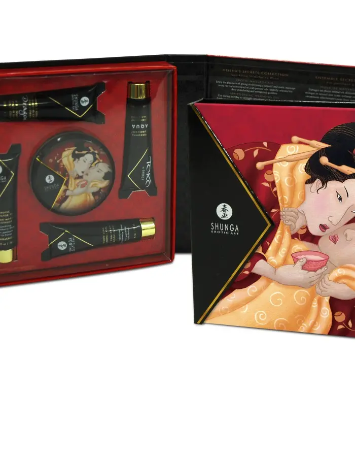 Geisha's Secrets Gift Set - Sparkling Strawberry Wine
