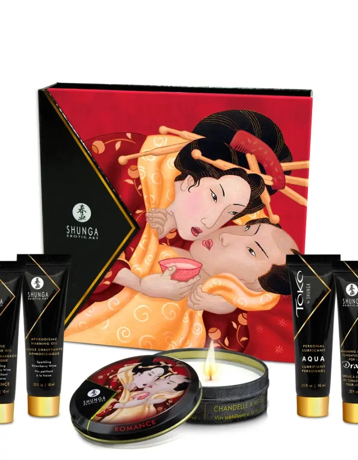 Geisha's Secrets Gift Set - Sparkling Strawberry Wine