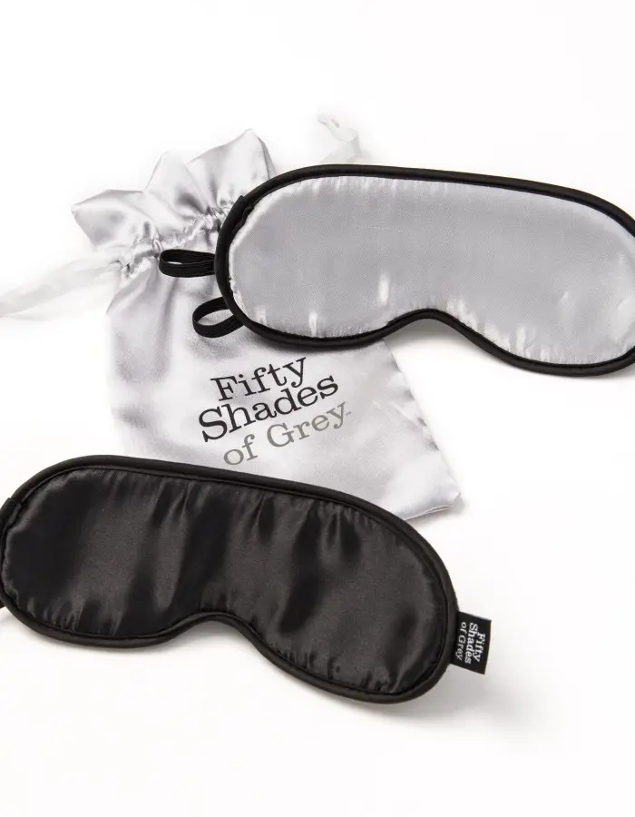 Fifty Shades of Grey No Peeking Soft Twin  Blindfold Set
