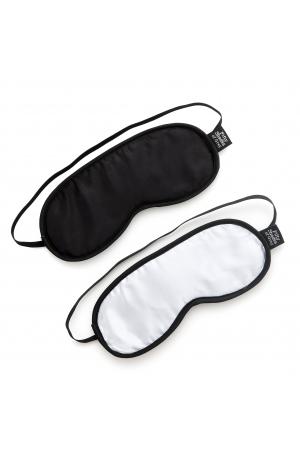 Fifty Shades of Grey No Peeking Soft Twin  Blindfold Set