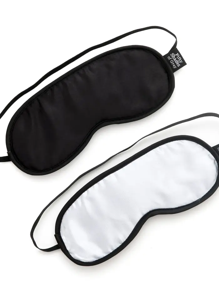 Fifty Shades of Grey No Peeking Soft Twin  Blindfold Set