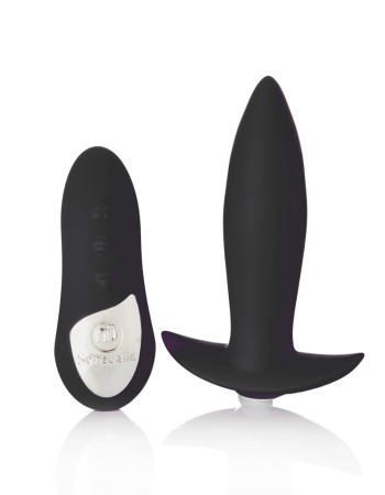 Sensuelle Remote Control Rechargeable 15 Function  Mini Plug - Black