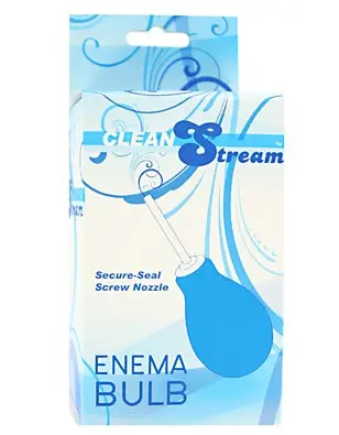 Anal Clean Enema Bulb - Blue