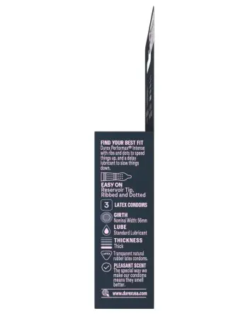 Durex Performax Intense - 3 Pack