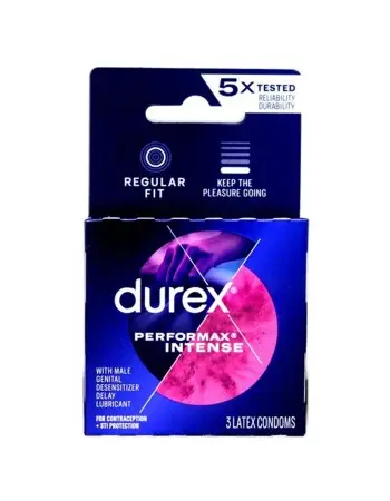 Durex Performax Intense - 3 Pack