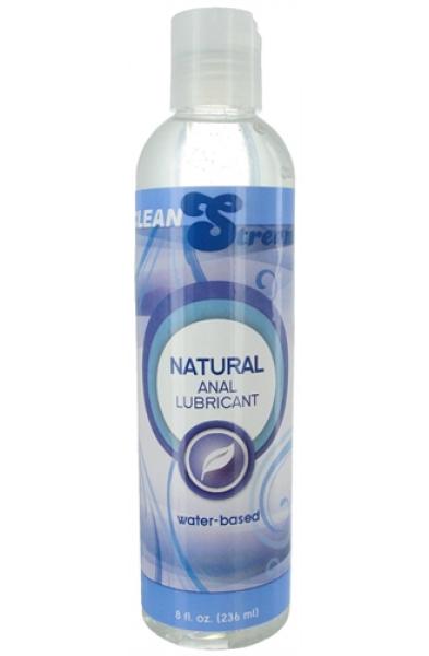 Natural Water Based Anal Lubricant 8 Oz