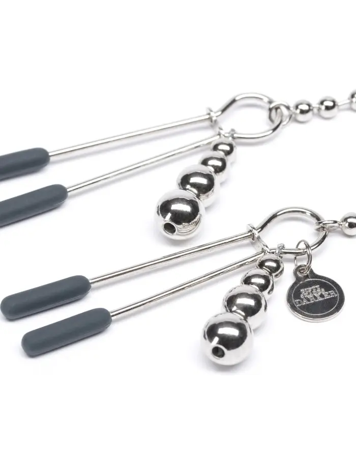 Fifty Shades Darker at My Mercy Chained Nipple Clamps