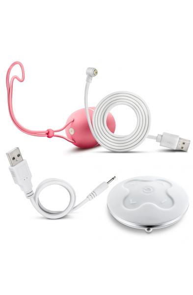 Exposed Darcy Mini Wireless Vibrating Egg - Dusty  Rose