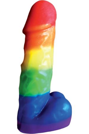 Rainbow Pecker Party Candle 7 Inches