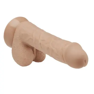 7 Inch Silicone Pro Odorless Dong - Tan