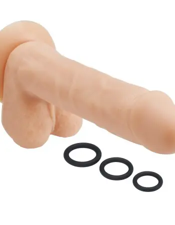 9 Inch Silicone Pro Odorless Dong - Flesh