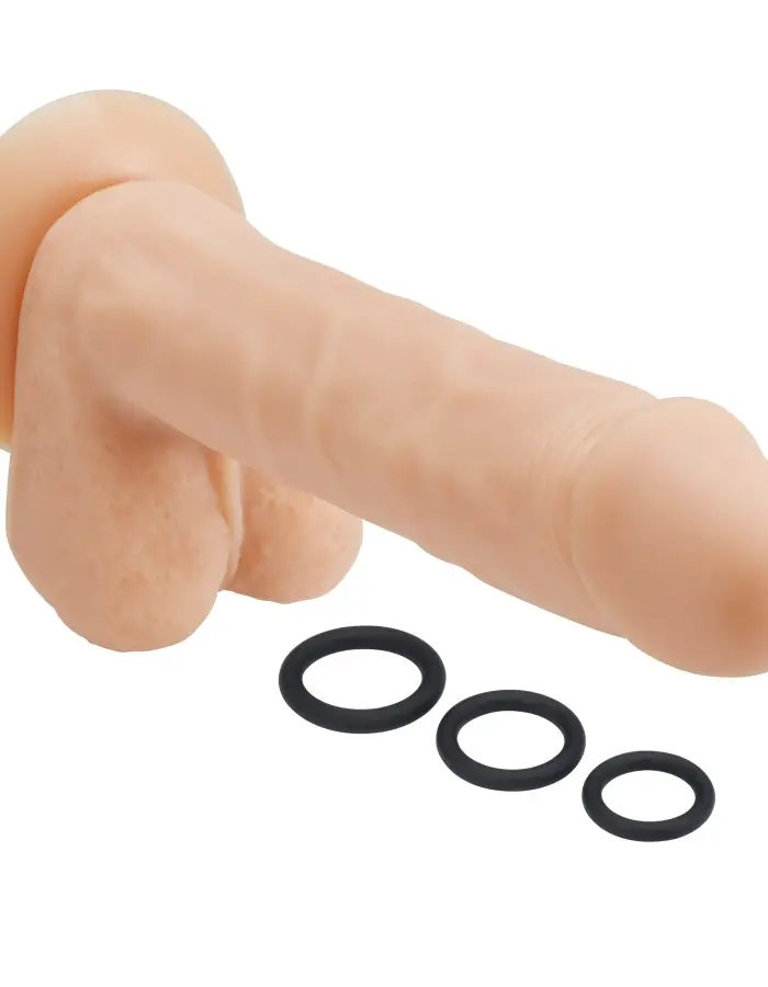 9 Inch Silicone Pro Odorless Dong - Flesh