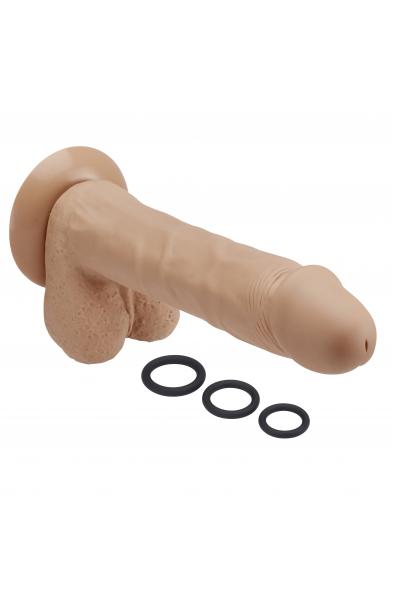 9 Inch Silicone Pro Odorless Dong - Tan