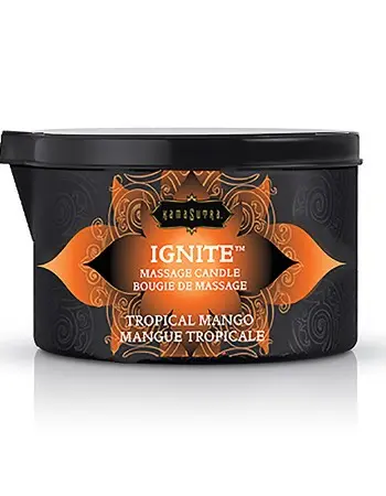 Ignite Tropical Mango Massage Candle - 6 Oz.