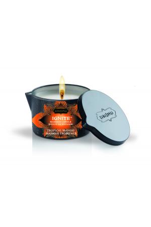 Ignite Tropical Mango Massage Candle - 6 Oz.