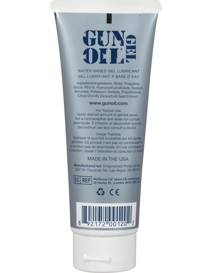 Gun Oil H20 Gel - 3.3 Oz. Tube