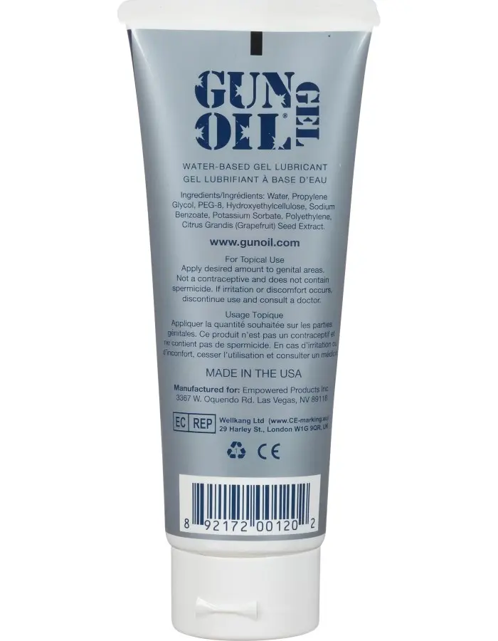 Gun Oil H20 Gel - 3.3 Oz. Tube