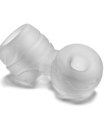 Silaskin Cock and Ball Ring and Stretcher - Clear