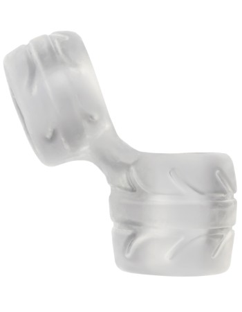 Silaskin Cock and Ball Ring and Stretcher - Clear