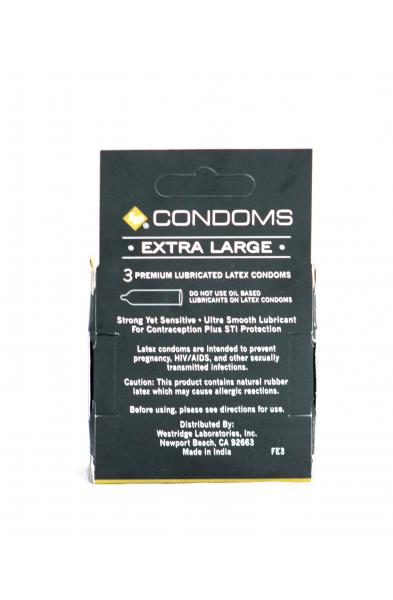 ID Condoms - Case of 72 - 3 Packs - Assorted Styles