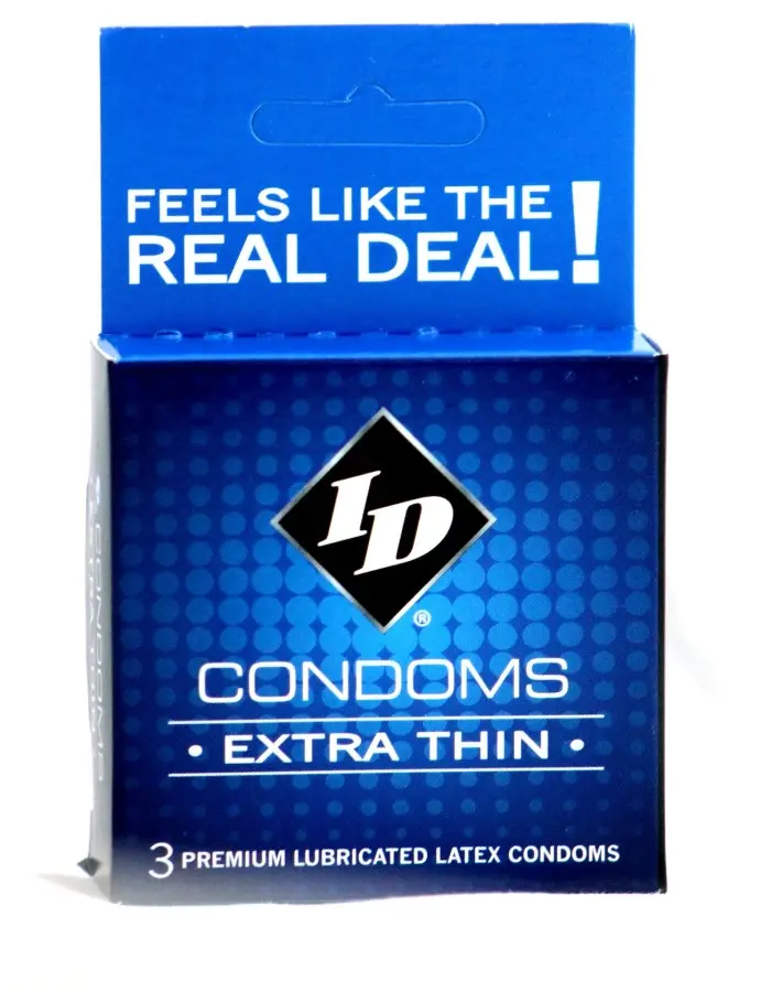 ID Condoms - Case of 72 - 3 Packs - Assorted Styles
