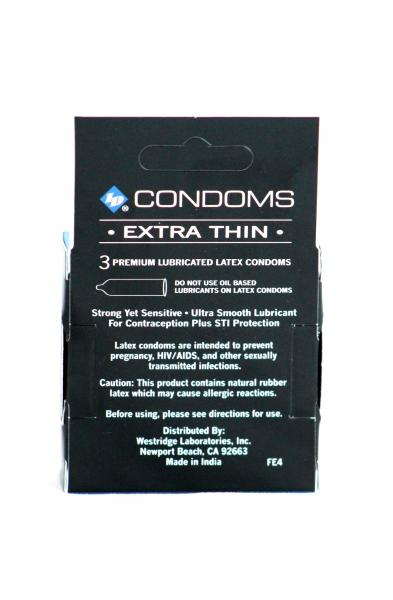 ID Condoms - Case of 72 - 3 Packs - Assorted Styles