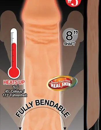 Natural Realskin Hot Cock #3 - Flesh