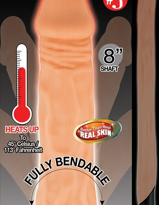 Natural Realskin Hot Cock #3 - Flesh