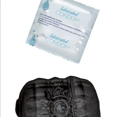 Vibrating Ring Black Pulsating Erection Keeper - Black
