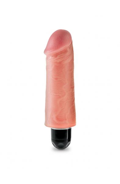 King Cock 5 Inch Vibrating Stiffy Flesh