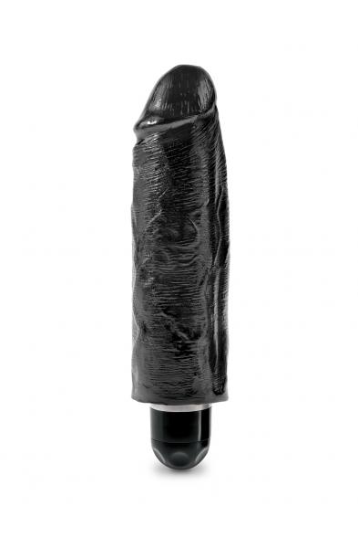 King Cock 6" Vibrating Stiffy - Black