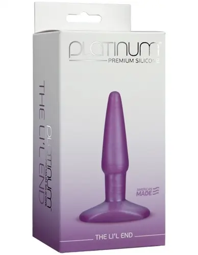 Platinum Premium Silicone - the Li'l End - Purple
