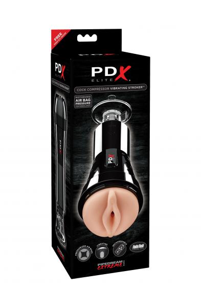 Pdx Elite Cock Compressor Vibrating Stroker