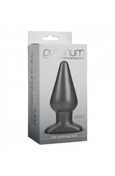 Platinum Premium Silicone - the Super Big End - Charcoal