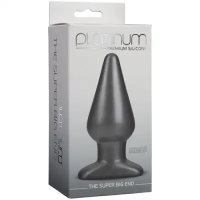 Platinum Premium Silicone - the Super Big End - Charcoal