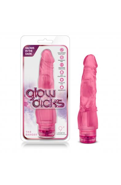 Glow Dicks - the Banger - Pink