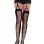 Lace Up Illusion Thigh Highs - One Size