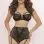 Utter Romance Bra Set  - Medium - Black
