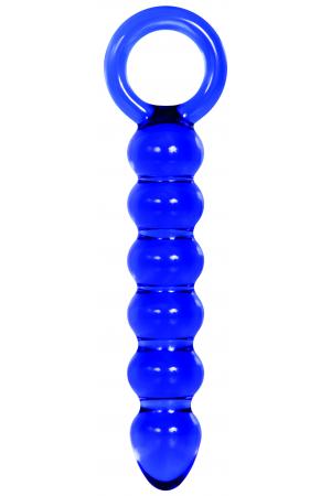 Cobalt Glass Dildo