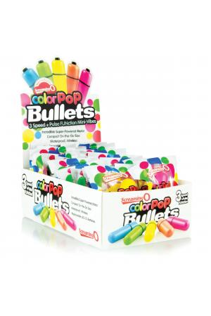 Colorpop Bullets - 20 Count P.O.P. Box Display - Assorted